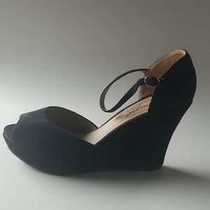 Peep Toe Wedges